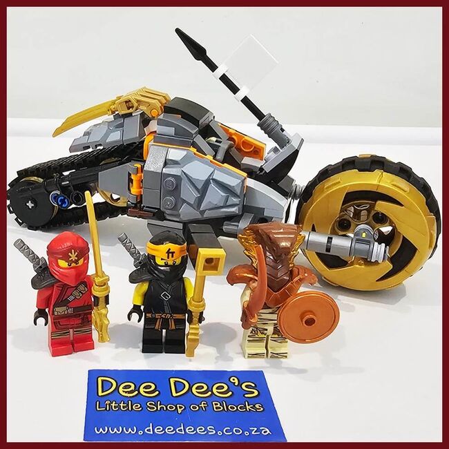 Cole’s Dirt Bike, Lego 70672, Dee Dee's - Little Shop of Blocks (Dee Dee's - Little Shop of Blocks), NINJAGO, Johannesburg, Abbildung 3