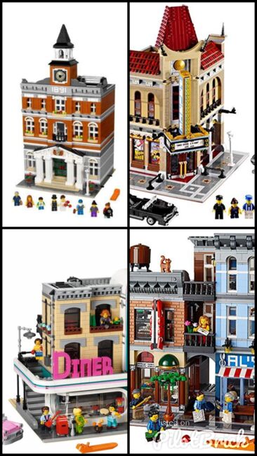 Collection of 13 Modulars!, Lego, Pieter, Modular Buildings, Worcester , Image 14