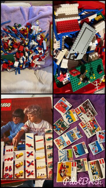 Konvolut 70-er 4kg mit alten Anleitungen und Box, Lego, Iris Bergmann, other, Albbruck, Image 6