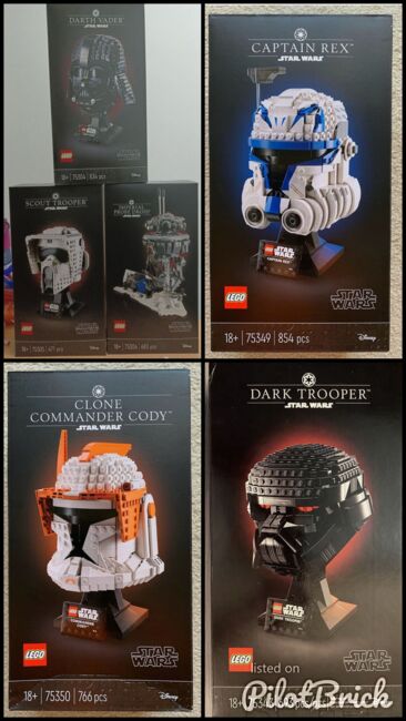 Collection of Star Wars helmets!, Lego, Will, Star Wars, Exeter, Image 9
