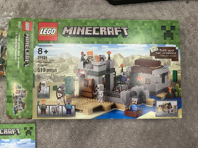 Complete, The Dessert Outpost, Minecraft, Lego 21121, Rowen Pelley, Minecraft, Oshawa