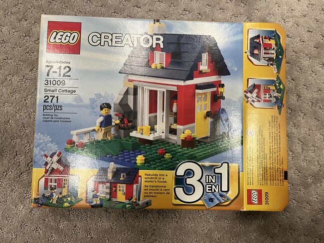 Complete Lego Creator Small Cottage, Lego 31009, Rowen Pelley, Creator, Oshawa
