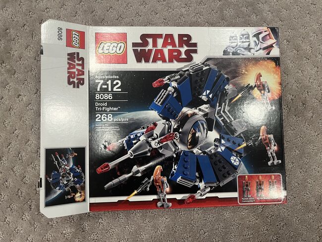 Complete Lego Starwars Droid Tri-Fighter, Lego 8086, Rowen Pelley, Star Wars, Oshawa