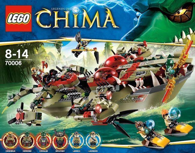 Cragger's Command Ship, Lego, Dream Bricks (Dream Bricks), Legends of Chima, Worcester, Image 2