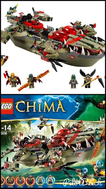 Cragger's Command Ship, Lego, Dream Bricks (Dream Bricks), Legends of Chima, Worcester, Image 3