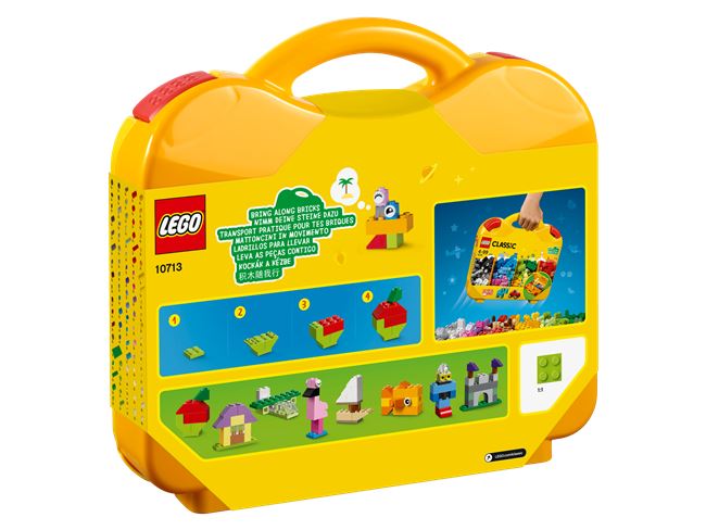 Creative Suitcase, LEGO 10713, spiele-truhe (spiele-truhe), Classic, Hamburg, Abbildung 2