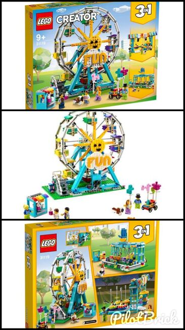 Creator 3 in 1 Ferris Wheel, Lego, Dream Bricks, Creator, Worcester, Abbildung 4