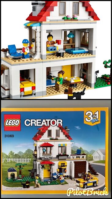 Creator 3 in 1 Modular Family Villa, Lego, Dream Bricks (Dream Bricks), Creator, Worcester, Abbildung 3