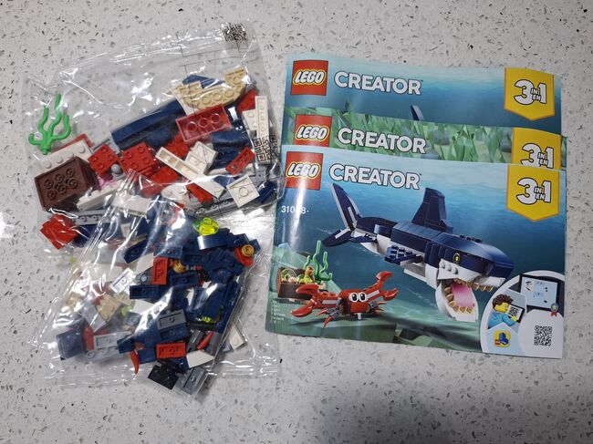 Creator 3-in-1 deep sea creatures, Lego 31088, Karlien Scholtz, Creator, Vanderbijlpark