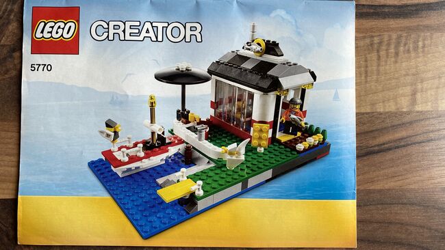 CREATOR 5770 3-in-1-Modell – Leuchtturm, Bootshaus, Rettungsboot, Lego 5770, Cris, Creator, Wünnewil, Abbildung 5
