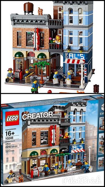 Creator Expert Detective's Office, Lego, Dream Bricks (Dream Bricks), Modular Buildings, Worcester, Image 3