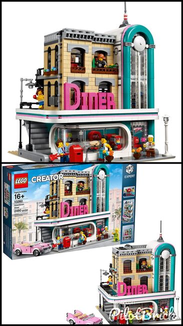 Creator Expert Diner, Lego, Dream Bricks (Dream Bricks), Modular Buildings, Worcester, Image 3