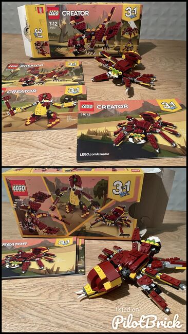 Creator Mythical Creatures 3 in 1, Lego 31073, Jonathan Gray, Creator, Abbildung 3