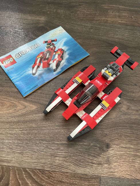 Creator propellor plane, selling with no box, propella plane set only with instruction booklet, Lego 31047, Lou, Creator, Reading