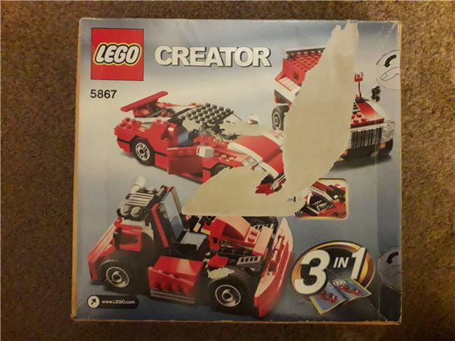 Creator Super Speedster 3 in 1*UNOPENED* RETIRED, Lego 5867, OtterBricks, Creator, Pontypridd, Abbildung 4