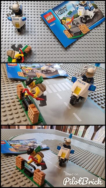 Crook Pursuit, LEGO® City, Lego 60041, Michael, City, Randburg, Image 4