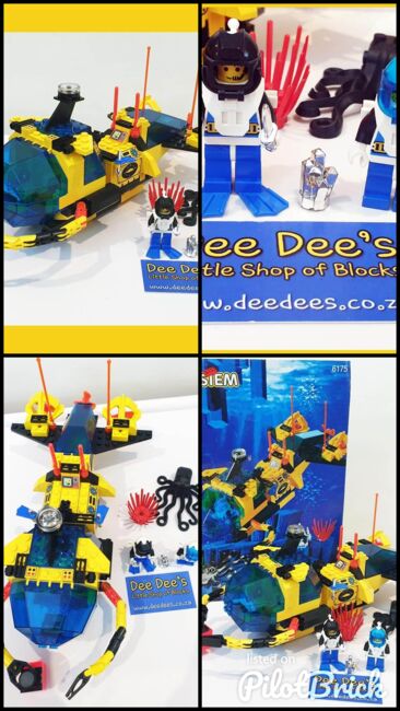 Crystal Explorer Sub, Lego 6175, Dee Dee's - Little Shop of Blocks (Dee Dee's - Little Shop of Blocks), Aquazone, Johannesburg, Abbildung 5
