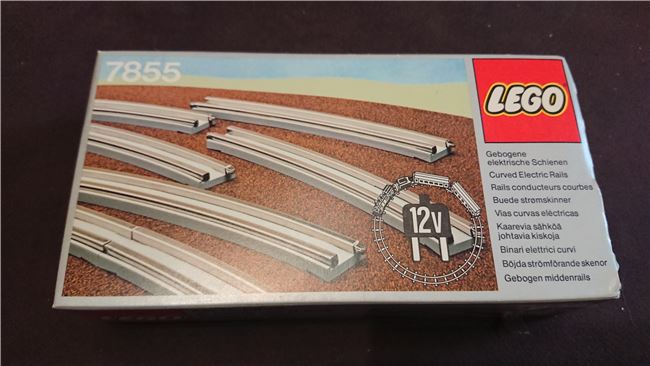 Curved Electric Rails, Lego 7855, PeterM, Train, Johannesburg