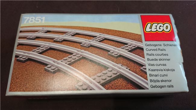 Curved Rails, Lego 7851, PeterM, Train, Johannesburg