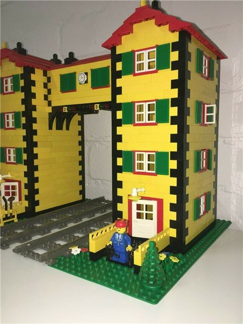 Custom House - Train Signal Box / Lego bricks, Lego, Spiele-Truhe Vintage (Spiele-Truhe Vintage), Diverses, Hamburg, Abbildung 3