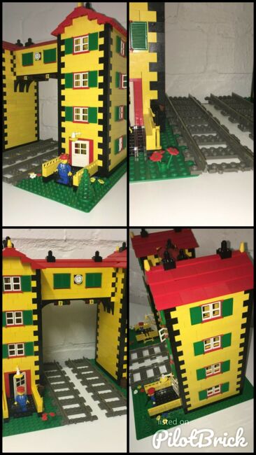 Custom House - Train Signal Box / Lego bricks, Lego, Spiele-Truhe Vintage (Spiele-Truhe Vintage), Diverses, Hamburg, Abbildung 6