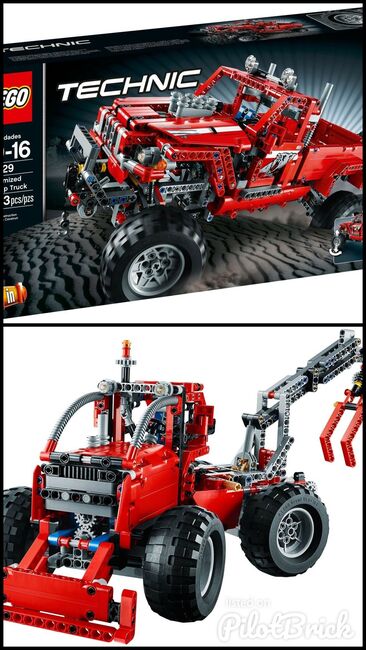 Customized Pick up Truck, Lego 42029, Christos Varosis, Technic, Image 3