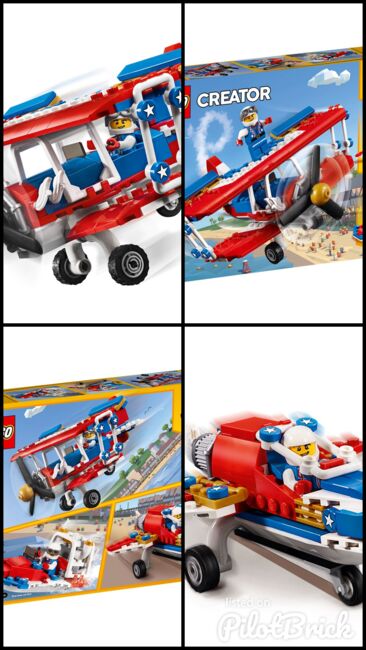 Daredevil Stunt Plane, LEGO 31076, spiele-truhe (spiele-truhe), Creator, Hamburg, Abbildung 8