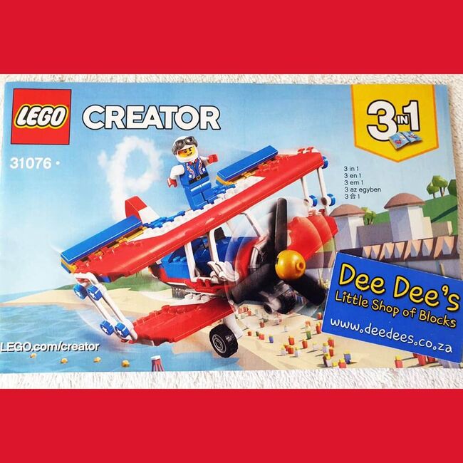 Daredevil Stunt Plane, Lego 31076, Dee Dee's - Little Shop of Blocks (Dee Dee's - Little Shop of Blocks), Creator, Johannesburg, Image 5
