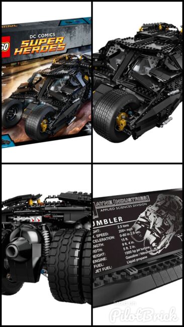 The Dark Night Trilogy The Tumbler, Lego 76023, Ilse, BATMAN, Johannesburg, Image 6