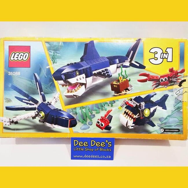 Deep Sea Creatures, Lego 31088, Dee Dee's - Little Shop of Blocks (Dee Dee's - Little Shop of Blocks), Creator, Johannesburg, Image 2
