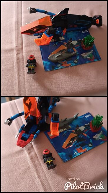 Deep Sea Predator U-BOOT, Lego 6155, Luis Barth , Aquazone, Boxberg, Abbildung 3