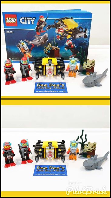 Deep Sea Starter Set, Lego 60091, Dee Dee's - Little Shop of Blocks (Dee Dee's - Little Shop of Blocks), City, Johannesburg, Abbildung 3