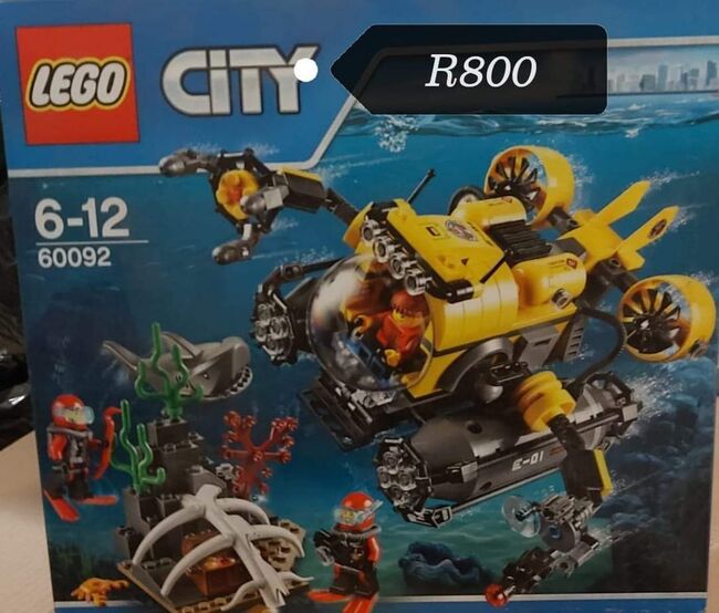 Deep Sea Submarine, Lego 60092, Esme Strydom, City, Durbanville