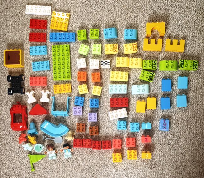 Deluxe brick box plus base plate, Lego 10914, Rossco, DUPLO, Melbourne
