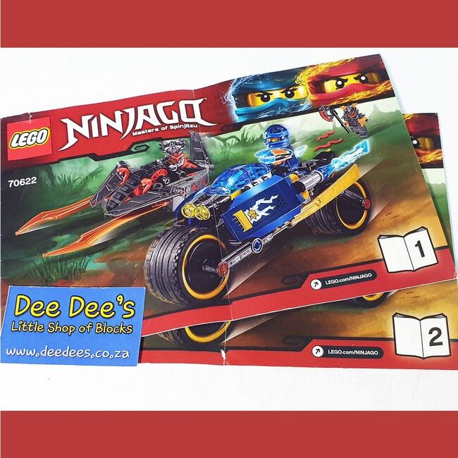 Desert Lightning, Lego 70622, Dee Dee's - Little Shop of Blocks (Dee Dee's - Little Shop of Blocks), NINJAGO, Johannesburg, Abbildung 3