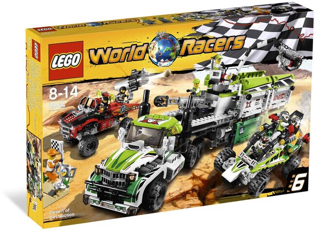 Desert of Destruction, Lego 8864, Christos Varosis, Racers, Serres