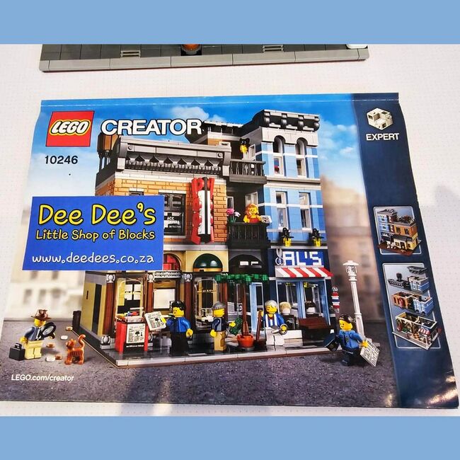 Detective’s Office, Lego 10246, Dee Dee's - Little Shop of Blocks (Dee Dee's - Little Shop of Blocks), Modular Buildings, Johannesburg, Abbildung 3