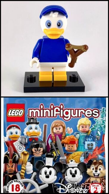 Dewey Duck, Disney, Series 2, Lego 71024-4, Christie Roux, Minifigures, Cape Town, Abbildung 3