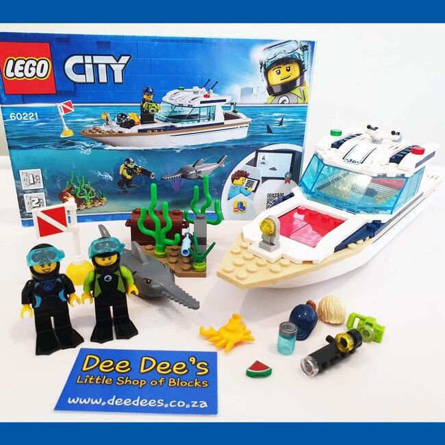 Diving Yacht, Lego 60221, Dee Dee's - Little Shop of Blocks (Dee Dee's - Little Shop of Blocks), City, Johannesburg, Abbildung 2