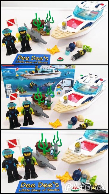 Diving Yacht, Lego 60221, Dee Dee's - Little Shop of Blocks (Dee Dee's - Little Shop of Blocks), City, Johannesburg, Abbildung 4