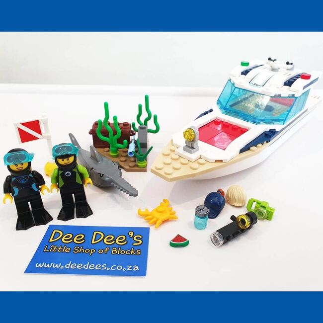 Diving Yacht, Lego 60221, Dee Dee's - Little Shop of Blocks (Dee Dee's - Little Shop of Blocks), City, Johannesburg