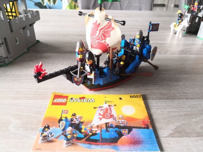Dragon ship, Lego 6057, Michael, Castle, Pittem