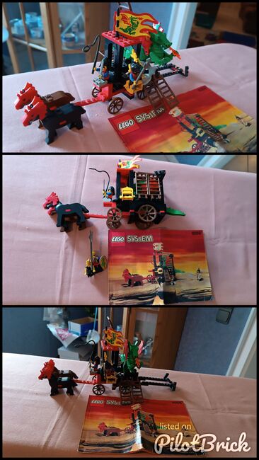 Dragon Wagon, Lego 6056, Luis Barth , Castle, Boxberg, Abbildung 4