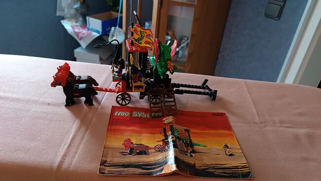 Dragon Wagon, Lego 6056, Luis Barth , Castle, Boxberg, Abbildung 2