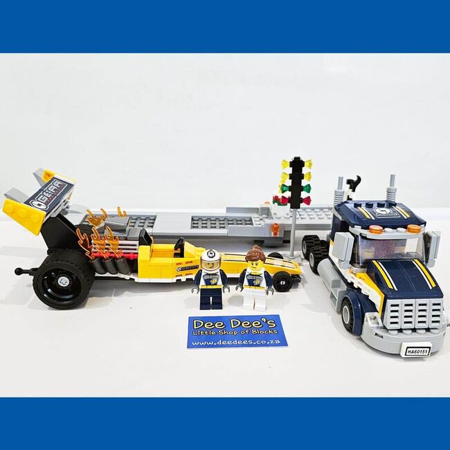 Dragster Transporter, Lego 60151, Dee Dee's - Little Shop of Blocks (Dee Dee's - Little Shop of Blocks), City, Johannesburg, Abbildung 2