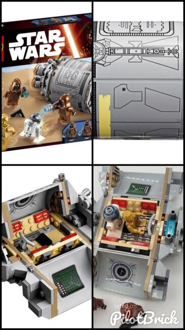 Droid Escape Star Wars EoisodeVI, Lego 75136, Ilse, Star Wars, Johannesburg, Abbildung 5