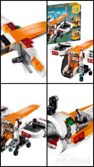 Drone Explorer, LEGO 31071, spiele-truhe (spiele-truhe), Creator, Hamburg, Abbildung 8