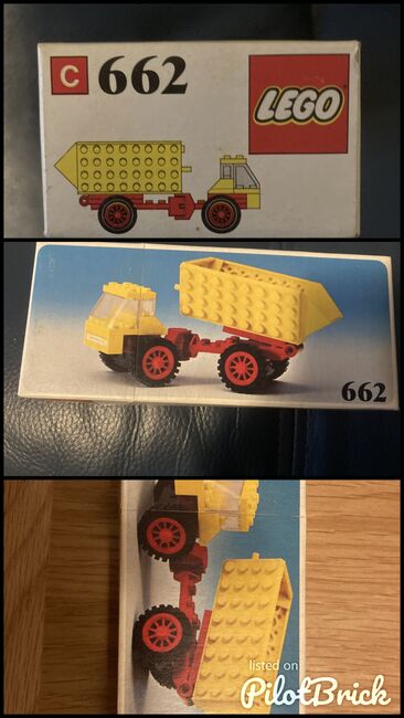 Dumper Truck, Lego 662, Jou, Town, Chard, Image 4