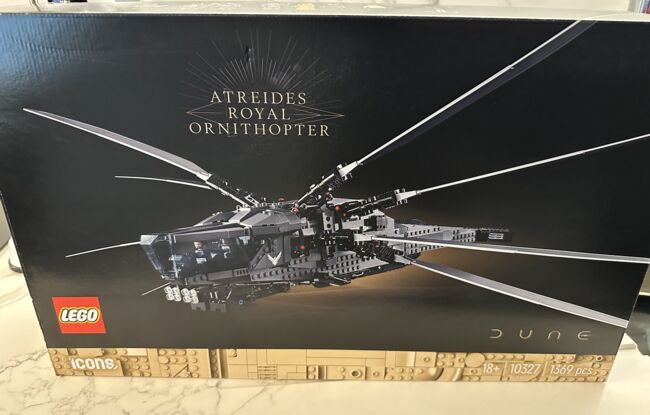 Dune Atreides Royal Ornithopter Lego, Lego 10327, Sebastiaan S, Diverses, Dublin