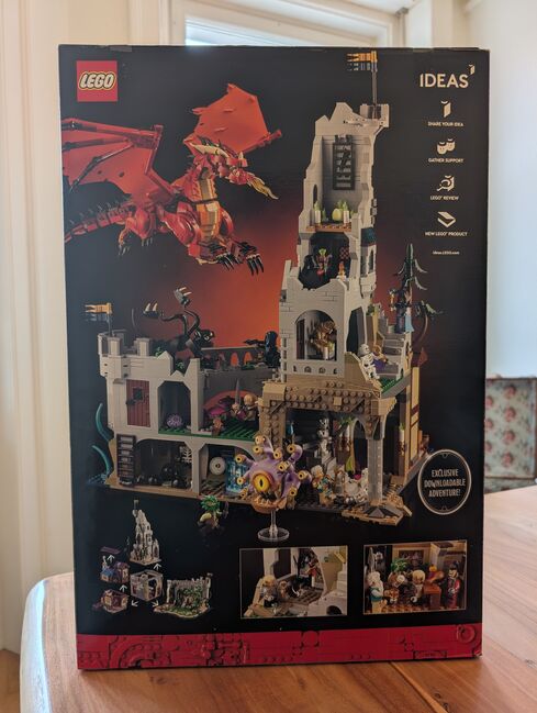 Dungeons & Dragons: Die Sage vom Roten Drachen, Lego 21348, Oliver Roos, Ideas/CUUSOO, Luzern